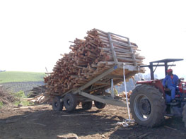timber trailer