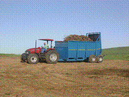 sugar cane tip trailer
