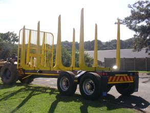 sugarcane fie;d to mill haulage trailer